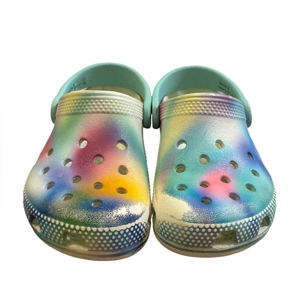 CROCS Kids Water Shoes - Multicolor Fun size 9 - Picture 2 of 7